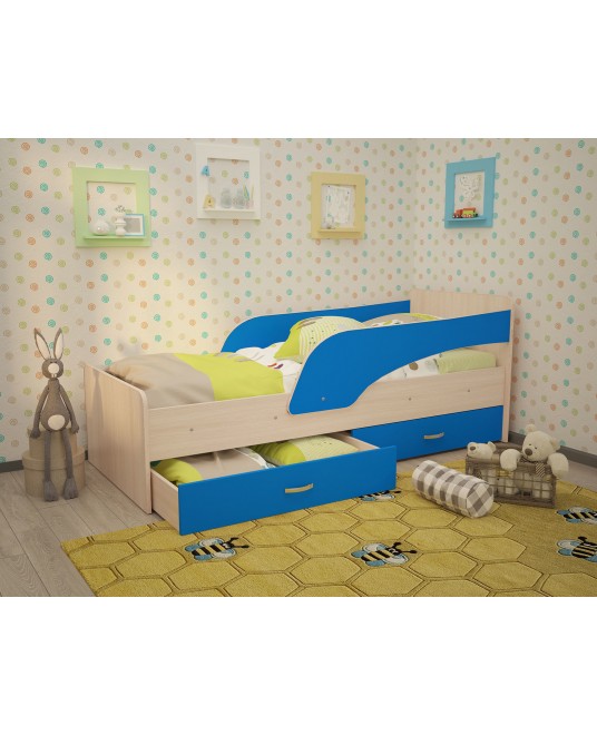Детская кровать «Антошка» с бортиками