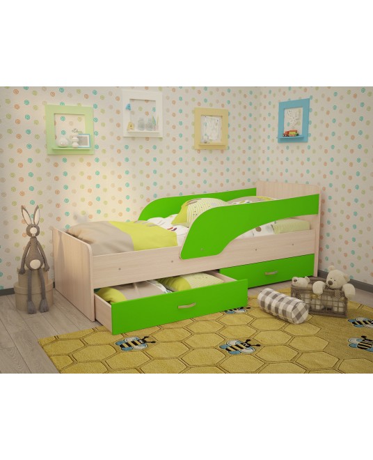 Детская кровать «Антошка» с бортиками